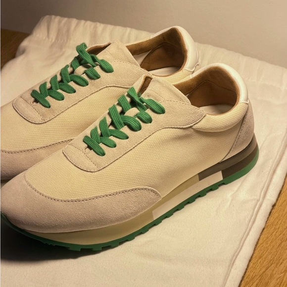 THE ROW
Owen color-block mesh and suede sneakers - Picture 3 of 7